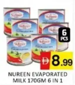 Al Madina Hypermarket Nureen evaporated milk 6 in 1 offer