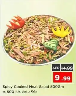 Nesto Spicy Cooked Meat Salad offer