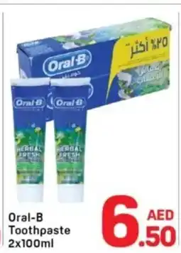 Day To Day Oral-B toothpaste offer