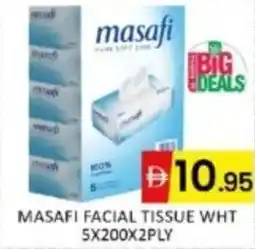 Al Madina Hypermarket Masafi facial tissue offer