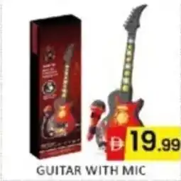 Al Madina Hypermarket Guitar with mic offer