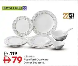 Nesto Royalford Opalware Dinner Set Asstd offer