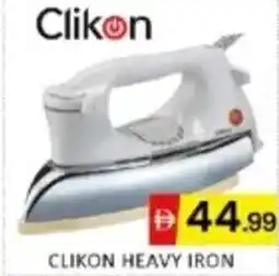 Al Madina Hypermarket Clikon heavy iron offer