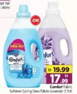 Al Madina Hypermarket Comfort Fabric Softener Spring Dew/Dilute Lavender offer