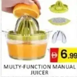 Al Madina Hypermarket Multy-function manual juicer offer