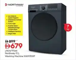 Nesto Northway F/L Washing Machine NWM3097 offer