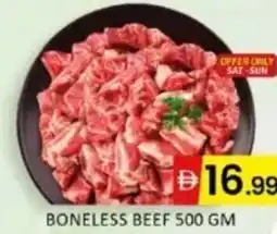 Al Madina Hypermarket Boneless beef offer