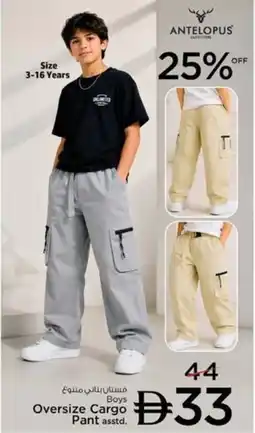 Nesto Oversize Cargo Pant Asstd offer