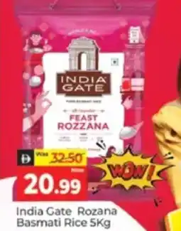 Al Madina Hypermarket India Gate Rozana Basmati Rice offer
