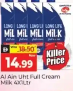 Al Madina Hypermarket Al Ain Uht Full Cream Milk offer