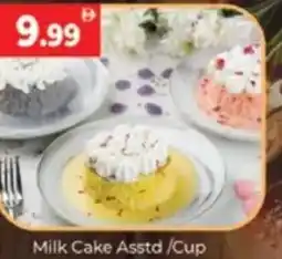 Al Madina Hypermarket Milk Cake Asstd/Cup offer
