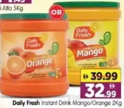 Al Madina Hypermarket Daily Fresh Instant Drink Mango/Orange offer