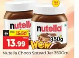 Al Madina Hypermarket Nutella Choco Spread Jar offer