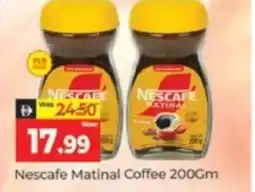 Al Madina Hypermarket Nescafe Matinal Coffee offer