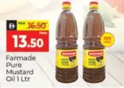 Al Madina Hypermarket Farmade Pure Mustard Oil offer