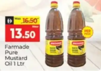 Al Madina Hypermarket Farmade Pure Mustard Oil offer
