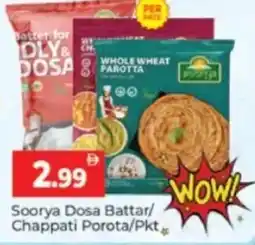 Al Madina Hypermarket Soorya Dosa Battar/ Chappati Porota/Pkt offer