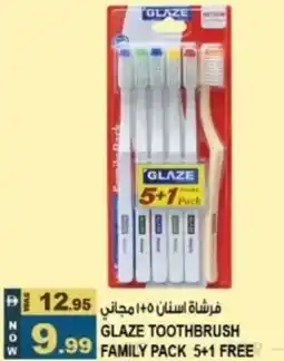 Hashim Hypermarket Glaze toothbrush family Pack offer
