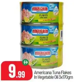 Bigmart Americana Tuna Flakes In Vegetable Oil offer