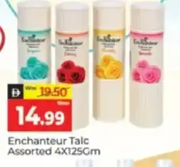 Al Madina Hypermarket Enchanteur Talc Assorted offer