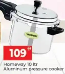 Al Madina Hypermarket Homeway Aluminum pressure cooker offer