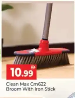 Al Madina Hypermarket Clean Max Cm622 Broom With Iron Stick offer