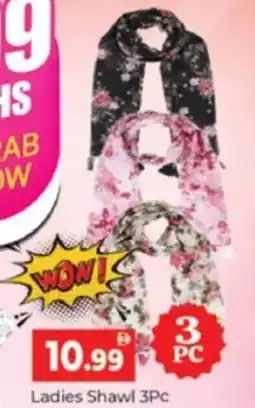 Al Madina Hypermarket Ladies Shawl offer