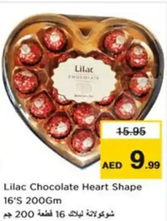 Nesto Lilac Chocolate Heart Shape offer