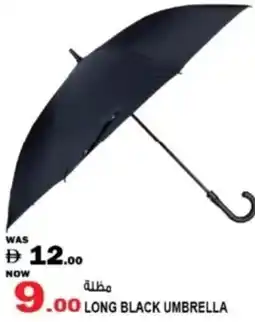 Hashim Hypermarket Long black umbrella offer