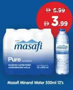 Al Madina Hypermarket Masafi Mineral Water offer
