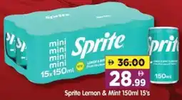 Al Madina Hypermarket Sprite Lemon & Mint offer