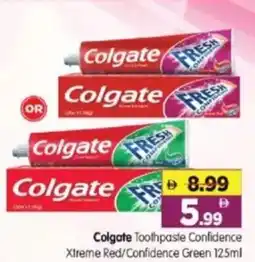 Al Madina Hypermarket Colgate Toothpaste Confidence Xtreme Red/Confidence Green offer
