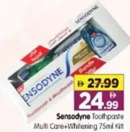 Al Madina Hypermarket Sensodyne Toothpaste Multi Care+Whitening Kitt offer
