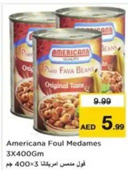 Nesto Americana Foul Medames offer