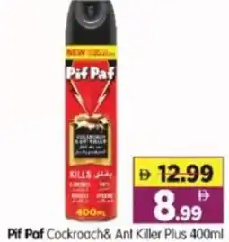 Al Madina Hypermarket Pif Paf Cockroach& Ant Killer Plus offer