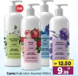 Al Madina Hypermarket Cosmo Body Lotion Assorted offer