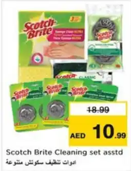 Nesto Scotch Brite Cleaning set asstd offer