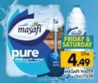Al Madina Masafi water offer