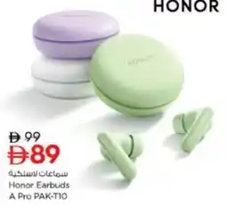 Nesto Honor Earbuds A Pro PAK-TIO offer