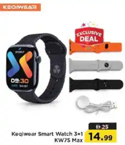 Nesto Keqiwear Smart Watch 3+1 KW75 Max offer