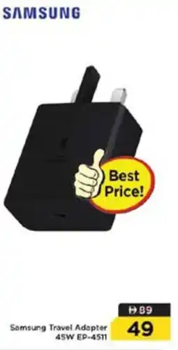 Nesto Samsung Travel Adapter 45W EP-4511 offer