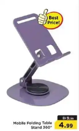 Nesto Mobile Folding Table Stand 360° offer