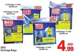 Day To Day D&D Garbage Bags offer