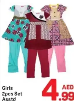 Day To Day Girls 2pcs Set Asstd offer