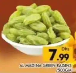 Al Madina Al madina green raisins offer