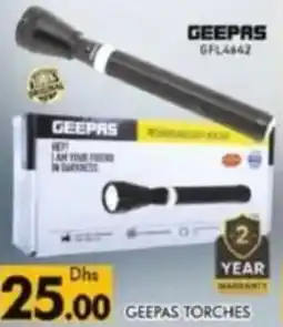 Al Madina Geepas Torches offer