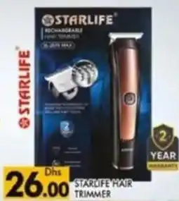 Al Madina Starlife hair trimmer offer