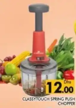 Al Madina Classytouch spring push chopper offer