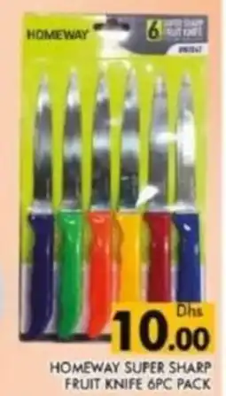 Al Madina Homeway super sharp fruit knife offer
