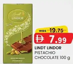 KM Trading Lindt lindor pistachio chocolate offer